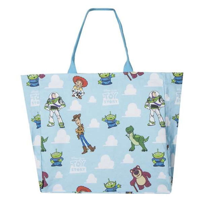 Sac à Achats Toy Story Bleu clair 48 x 43 x 17 cm