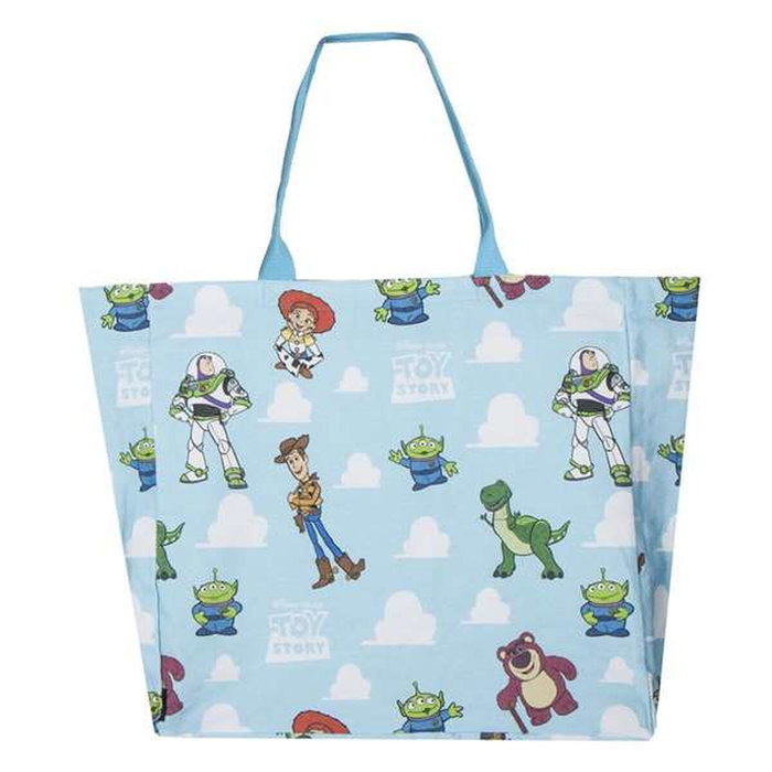 Sac à Achats Toy Story Bleu clair 48 x 43 x 17 cm