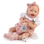 Muñecas Guca Poupée Reborn Abril 42cm avec Biberon - Langue Espagnole