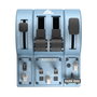 Thrustmaster TCA Quadrant Add-On Airbus Edi - Noir et bleu