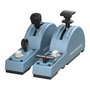 Thrustmaster TCA Quadrant Add-On Airbus Edition Bleu/Noir