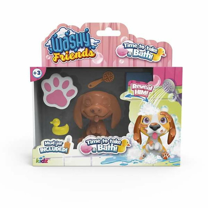 Toy Partner Figura perro Hora del Baño Washy Friends