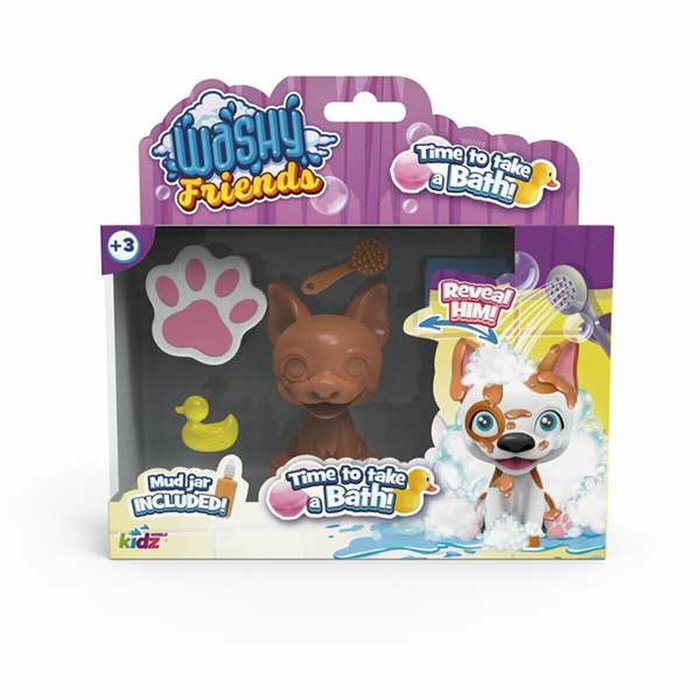 Toy Partner Figura perro Hora del Baño Washy Friends