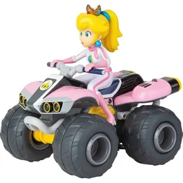 Carrera Quad Peach Voiture Télécommandée Mario Kart, 2.4 GHz, Échelle 1:20, À Partir de 6 Ans