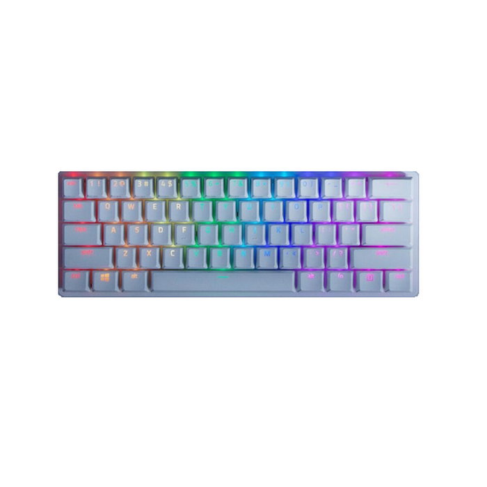 Razer Huntsman Mini Mercury Edition Blanc Qwerty US