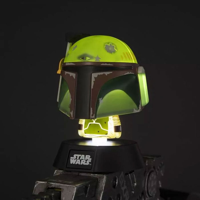 PALADONE Lampe de bureau et décoration Boba Fett Star Wars - Figurine lumineuse LED, taille 10 cm, fonctionne sur 2 piles AAA