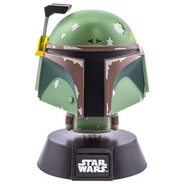 PALADONE Lampe de bureau et décoration Boba Fett Star Wars - Figurine lumineuse LED, taille 10 cm, fonctionne sur 2 piles AAA