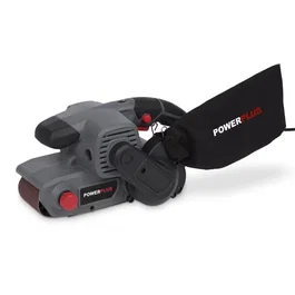 Powerplus Ponceuse à bande 1010 W 533x73 mm, 230-240 V, avec sac à poussière et poignée souple - Classe de protection II