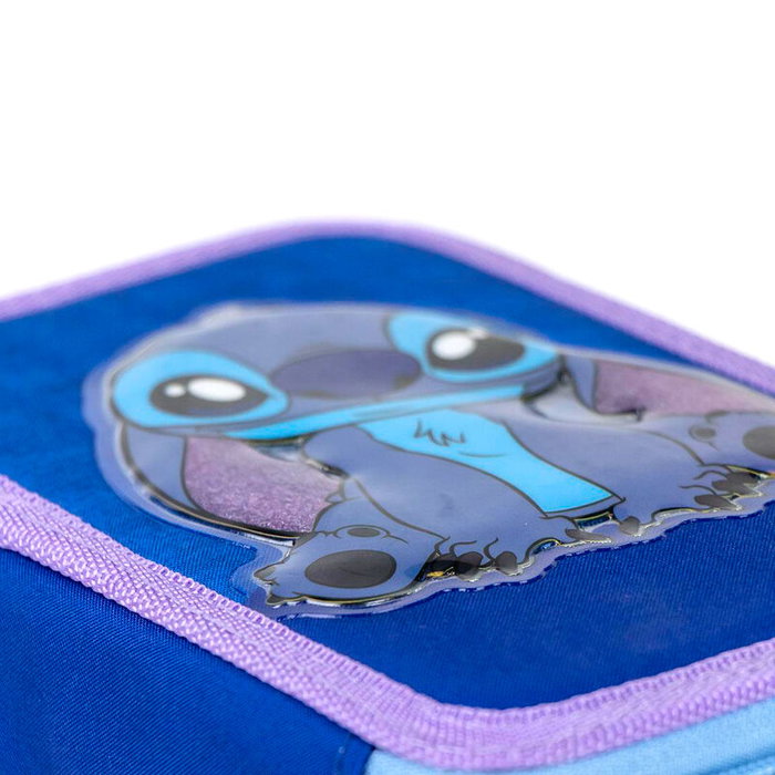 Cerdá Plumier avec accessoires Stitch 12.5 x 19.5 x 4.5 cm, coloris bleu