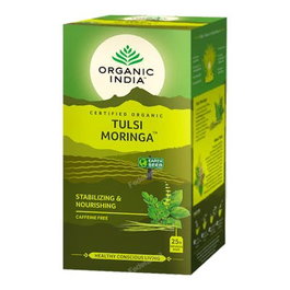 ORGANIC INDIA Infusion Tulsi Moringa Ayurvédica 25 Sachets