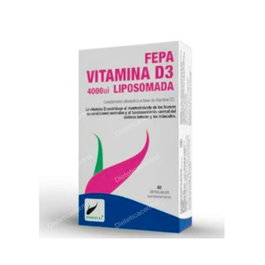 FEPADIET FEPA VITAMINA D3 liposomada 400ui 40 capsules