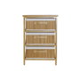 Caisson à Tiroirs DKD Home Decor Naturel Bambou Bois de paulownia 42 x 32 x 63 cm