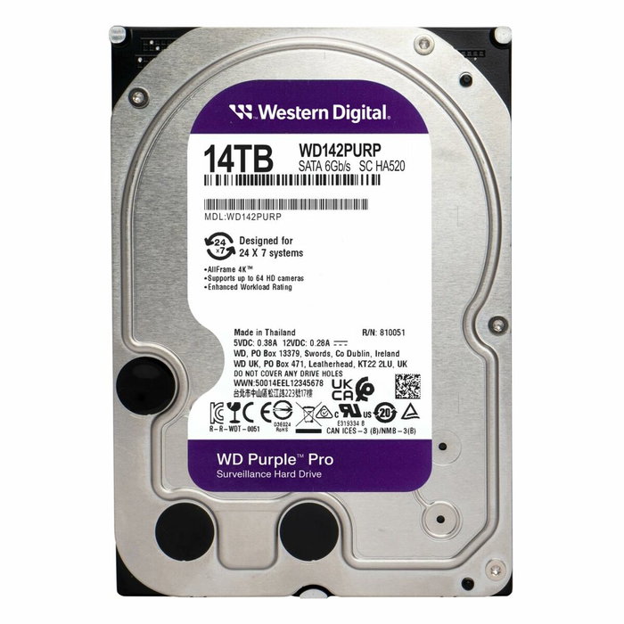 Disque dur Western Digital WD142PURP 3,5" 14 TB