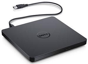 Dell Graveur externe DVD Slim USB, graveur et lecteur DVD/CD +/- RW pour Ultrabook et PC portable Dell Graveur externe DVD Slim USB, graveur et lecteur DVD/CD +/- RW pour Ultrabook et PC portable