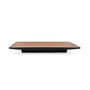 Bidasoa Plato Llano Gio Melamina Bicolor Negro 21,5x21,5 cm (12 Unidades)