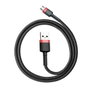 Baseus Câble USB vers micro USB Cafule Noir Rouge 2 m