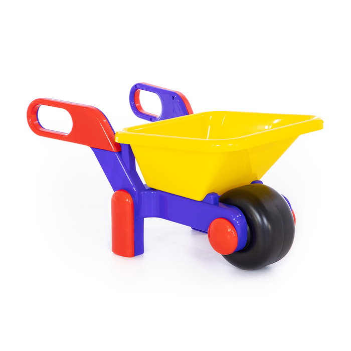 Polesie Carretillo Wader 39583 - Brouette pour Enfant Haute Qualité - Roue Grande et Stable - En Plastique Sécurisé - À Partir de 3 Ans