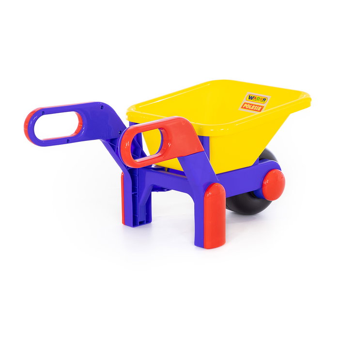 Polesie Carretillo Wader 39583 - Brouette pour Enfant Haute Qualité - Roue Grande et Stable - En Plastique Sécurisé - À Partir de 3 Ans