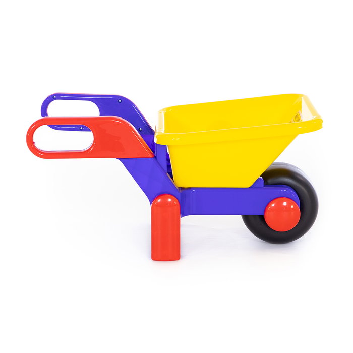 Polesie Carretillo Wader 39583 - Brouette pour Enfant Haute Qualité - Roue Grande et Stable - En Plastique Sécurisé - À Partir de 3 Ans