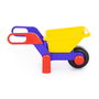 Polesie Carretillo Wader 39583 - Brouette pour Enfant Haute Qualité - Roue Grande et Stable - En Plastique Sécurisé - À Partir de 3 Ans