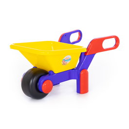 Polesie Carretillo Wader 39583 - Brouette pour Enfant Haute Qualité - Roue Grande et Stable - En Plastique Sécurisé - À Partir de 3 Ans