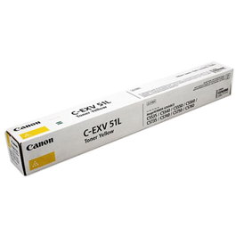 Cartouche de toner Canon C-EXV 51L jaune (0487C002) pour imprimante
