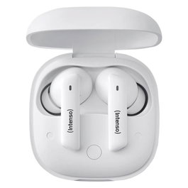 Intenso Buds Pro TWS H - Écouteurs sans fil avec réduction de bruit ANC et ENC, Bluetooth 5.3, Blanc