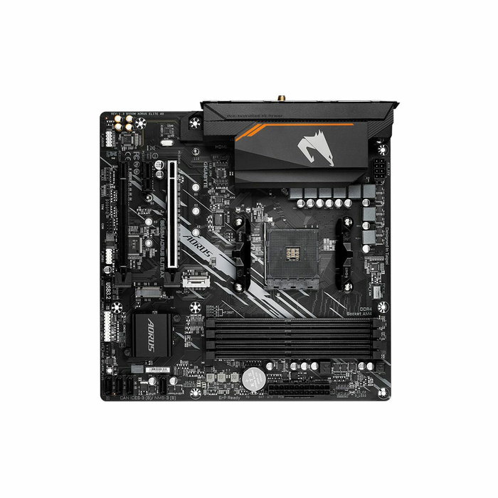 Gigabyte B550M AORUS ELITE AX Carte mère Socket AM4 AMD Ryzen DDR4 Wi-Fi 6E