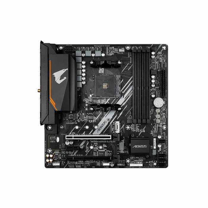 Gigabyte B550M AORUS ELITE AX Carte mère Socket AM4 AMD Ryzen DDR4 Wi-Fi 6E