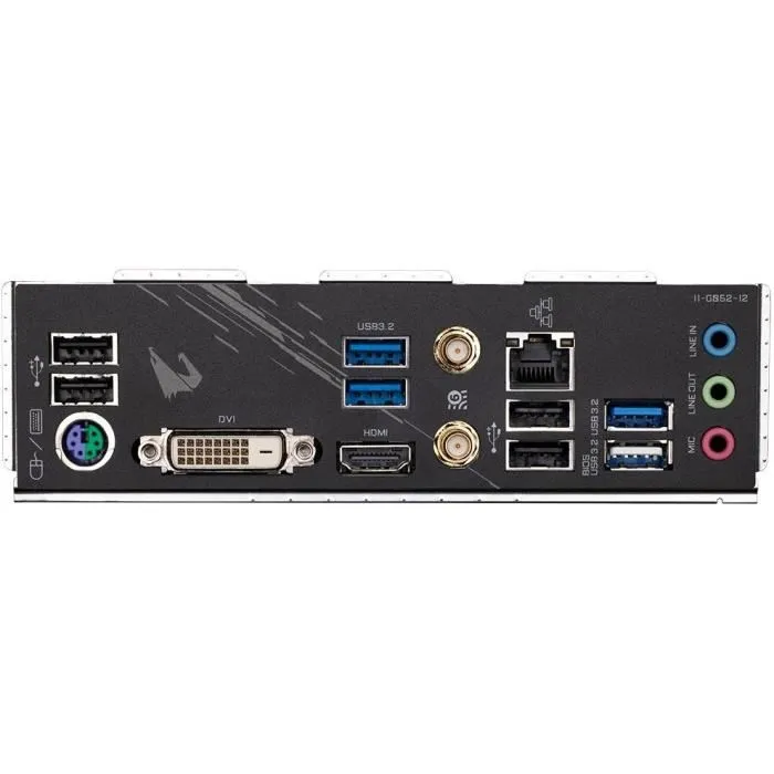 Gigabyte Carte mere B550M AORUS ELITE AX Socket AM4 AMD Ryzen 5000 DDR4 Wi-Fi 6E