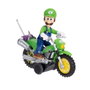 Jakks Pacific Véhicule avec Figure Amovible Super Mario Galaxy - Jouet en PVC - Modèles Surtidis (17x15x10 cm)