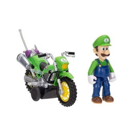 Jakks Pacific Véhicule avec Figure Amovible Super Mario Galaxy - Jouet en PVC - Modèles Surtidis (17x15x10 cm)