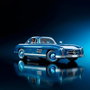 MATTEL Hot Wheels Mercedes-Benz 300 SL Premium Set de Construction 1:12