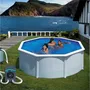 Gre Pompe à Chaleur pour Piscine 2,5 kW - Jusqu'à 20 m³, COP 5W, Raccords 32/38mm, Silencieuse