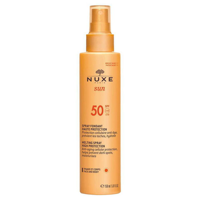 Nuxe Spray Solaire Fondant SPF 50, 150 ml Nuxe Spray Solaire Fondant SPF 50, 150 ml