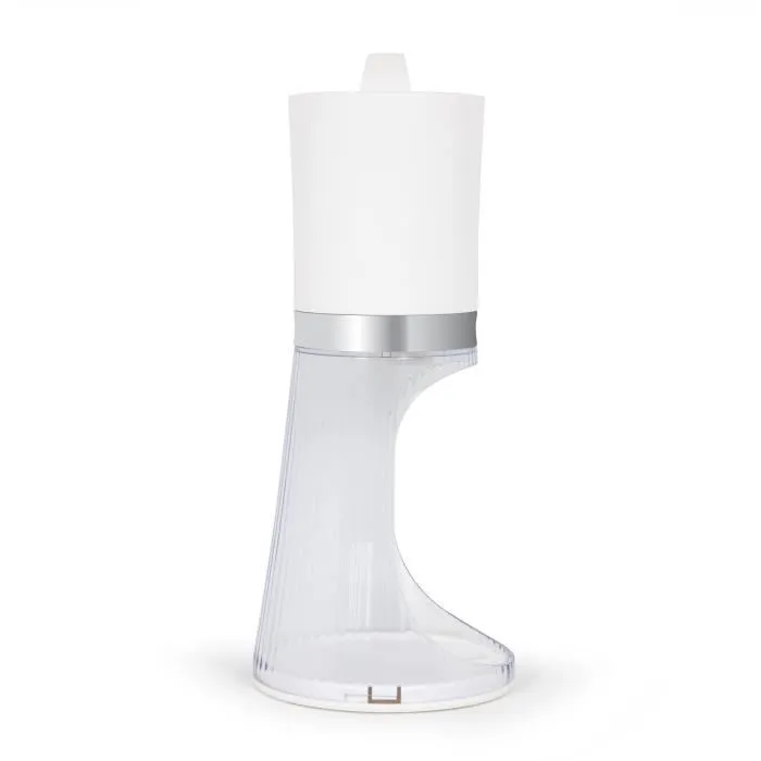 Livoo DOM462 Appareil à glace pilée automatique, capacité 150 mL, 2 tailles (fine/gros), réservoir et lame en acier inoxydable