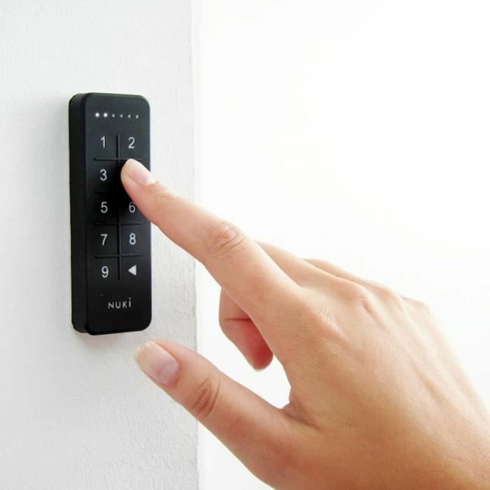 Nuki Keypad Digicode Bluetooth Noir en applique