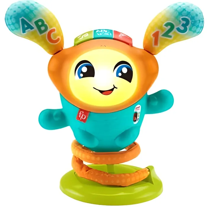 Fisher-Price Mon Petit DJ, jouet d'éveil musical version française HJP88 Fisher-Price Mon Petit DJ, jouet d'éveil musical version française HJP88