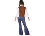 BigBuy Carnival Déguisement Hippie pour Fille 7-9 Ans