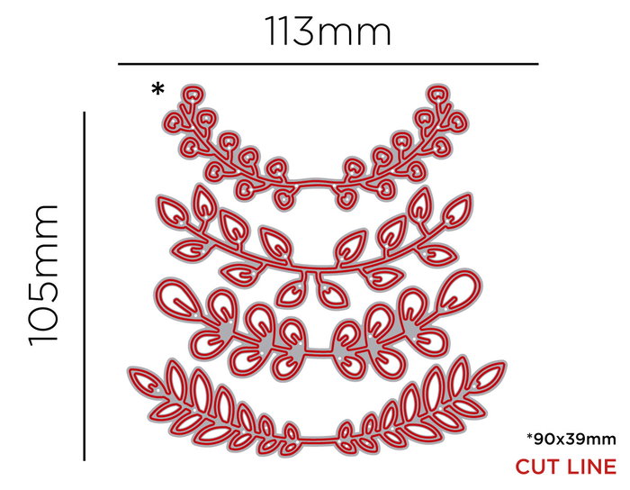 Misskuty Lot de 4 emporte-pièces fins ZAG Fleurs et Plantes Misskuty Lot de 4 emporte-pièces fins ZAG Fleurs et Plantes