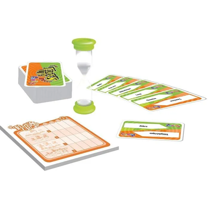 Asmodée - Time's Up! Family Version Orange - Jeu de société pour 4 à 12 joueurs à partir de 8 ans - Français
