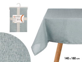 KINVARA Nappe en Polyester 140x180cm Bleu Palo
