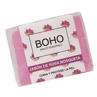 BOHO Savon à la rose musquée en pain 100 g - Peau hydratée BOHO Savon à la rose musquée en pain 100 g - Peau hydratée