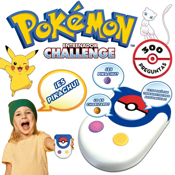 Borras Jeu de Société Pokémon Trainer Challenge 19828 - Démontre Tes Compétences de Dresseur - Recommandé +4 Ans
