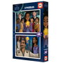 Educa Pack de 2 puzzles 48 pièces Wish 19741, grands morceaux, facile à manipuler, à partir de 4 ans