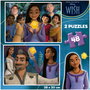 Educa Pack de 2 puzzles 48 pièces Wish 19741, grands morceaux, facile à manipuler, à partir de 4 ans