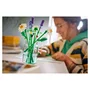 LEGO 11508 Set Botanicals Marguerites - Bouquet Artificiel avec Lavande et Coccinelle, Jeu de Construction Fleurs pour Enfants 9 Ans et Plus