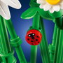 LEGO Botanicals Marguerites 11508, Bouquet de Fleurs Artificiel avec Lavande et Coccinelle