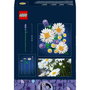 LEGO Botanicals Marguerites 11508, Bouquet de Fleurs Artificiel avec Lavande et Coccinelle