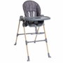 Chicco Polly Essential - Chaise haute évolutive Gris Coal